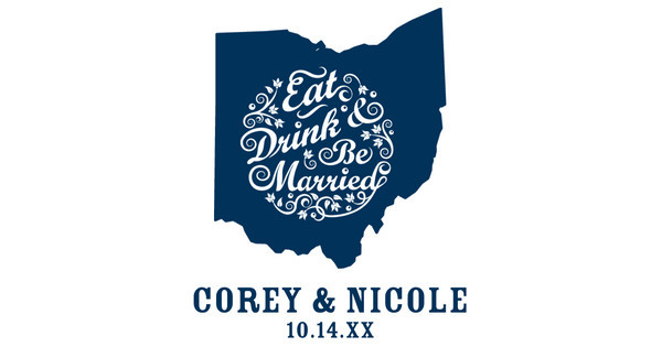 Zoomed in Design Idea Number 56317: Eat Drink & Be Married