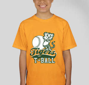 Thumbnail for Design Idea Number 46748: Tigers T-Ball