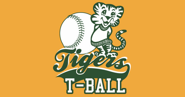 Zoomed in Design Idea Number 46748: Tigers T-Ball