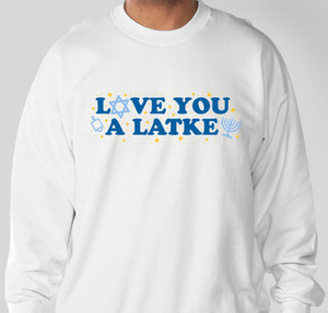 Thumbnail for Design Idea Number 60977: Love You a latke