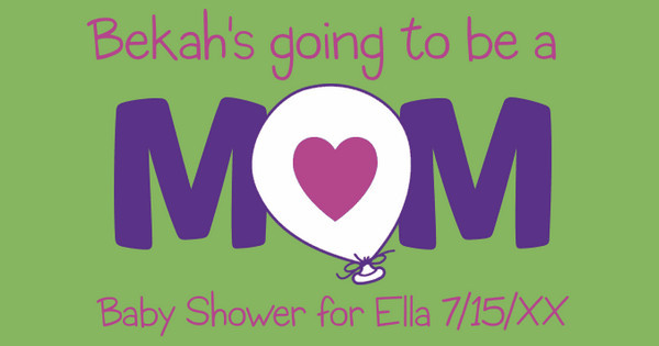Zoomed in Design Idea Number 44211: Bekah's Baby Shower