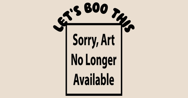 Zoomed in Design Idea Number 62586: Let's Boo This
