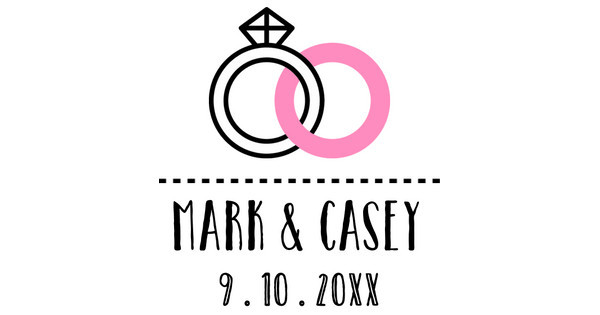 Zoomed in Design Idea Number 57625: mark & casey