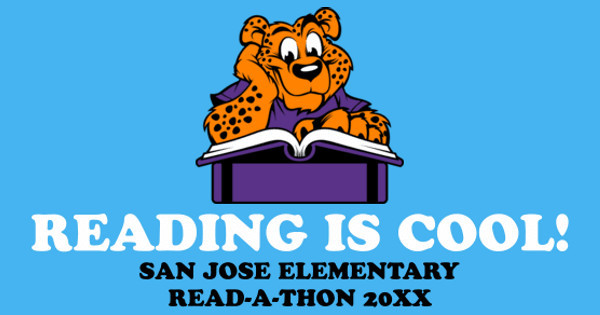 Zoomed in Design Idea Number 58423: reading is cool